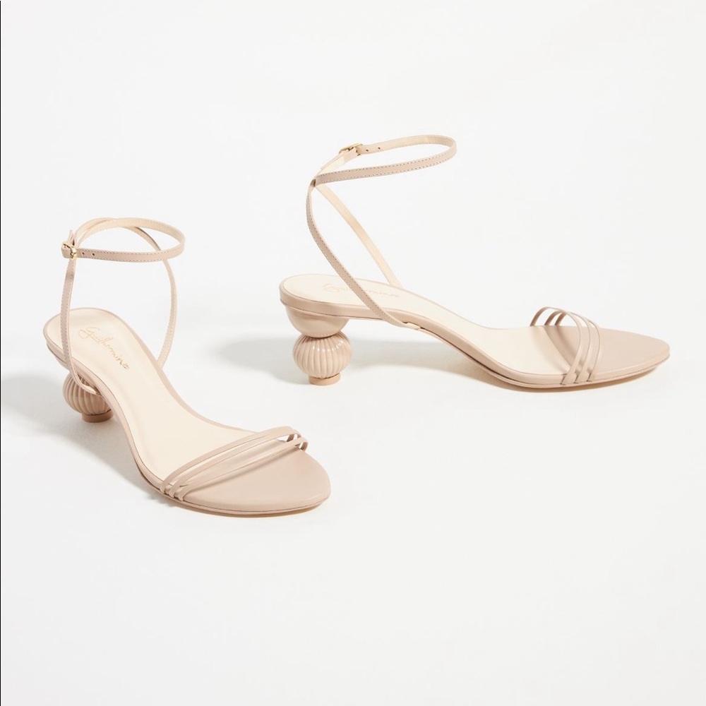 Guilhermina Sculptural Heeled Sandals